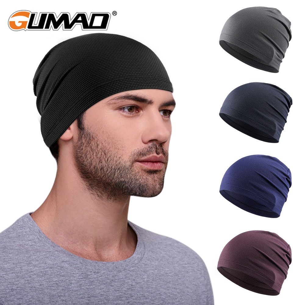 Premium Have INT Cooling Skull Cap Breathable Outdoor Sports Running Unisex Knitted Beanie Hat Soft Fashion Sweat-wic... - Image 5