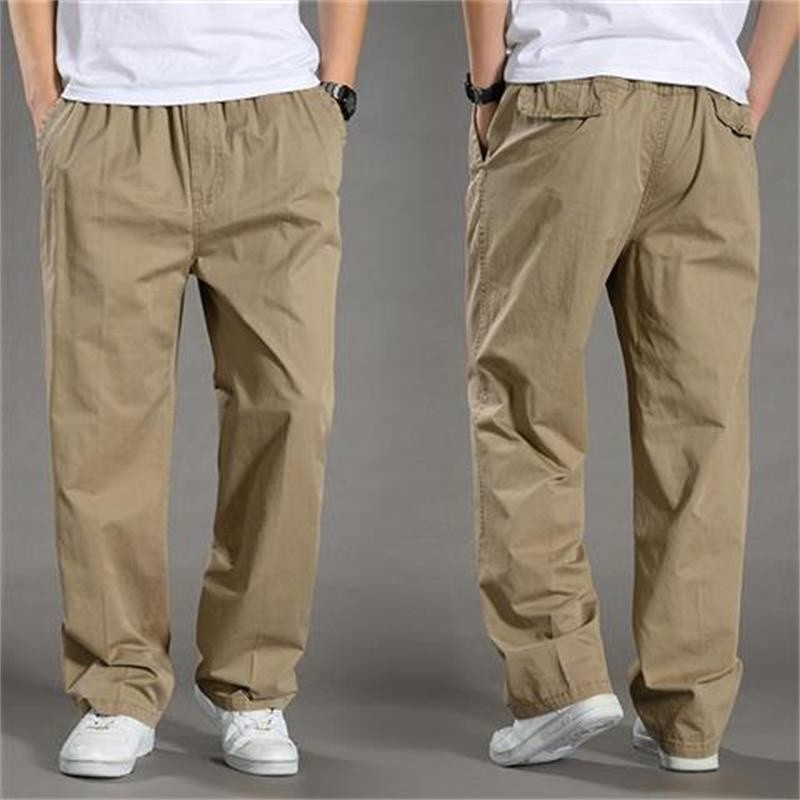 Premium Purpose seluar kargo lelaki Plus Size（ M-6XL）Hot Multi Pocket Cotton Cargo Pants men Work Loose Casual Lo... - Image 4