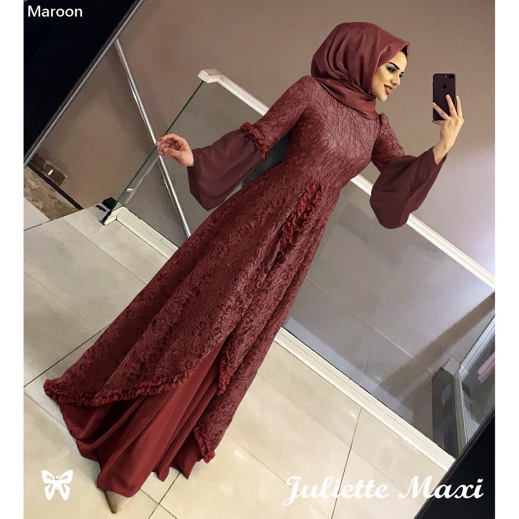 Reliable Premium Alikavy Latest Women's Gamis Material Juliette Maxi Quality - Image 4