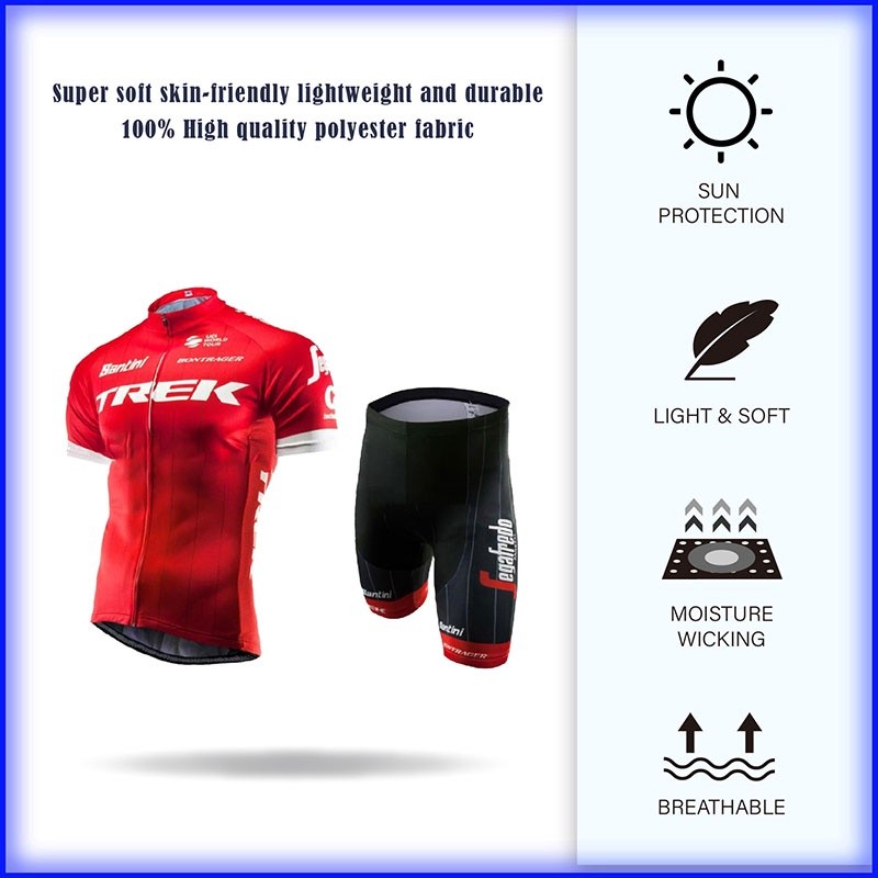Premium Quality Road Bike Cycling Jersey Baju Team Basikal Short Sleeve Jersey/Pants Men Voucher - Image 3