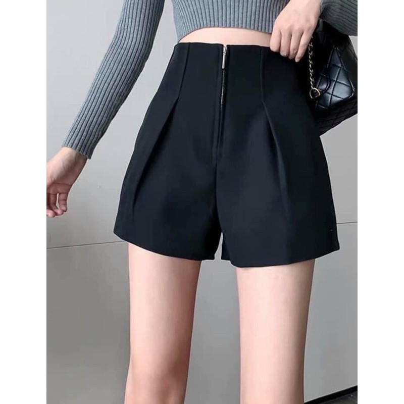 Must Premium Nice Shorts High Waistband Middle Buckle Versatile - Image 2