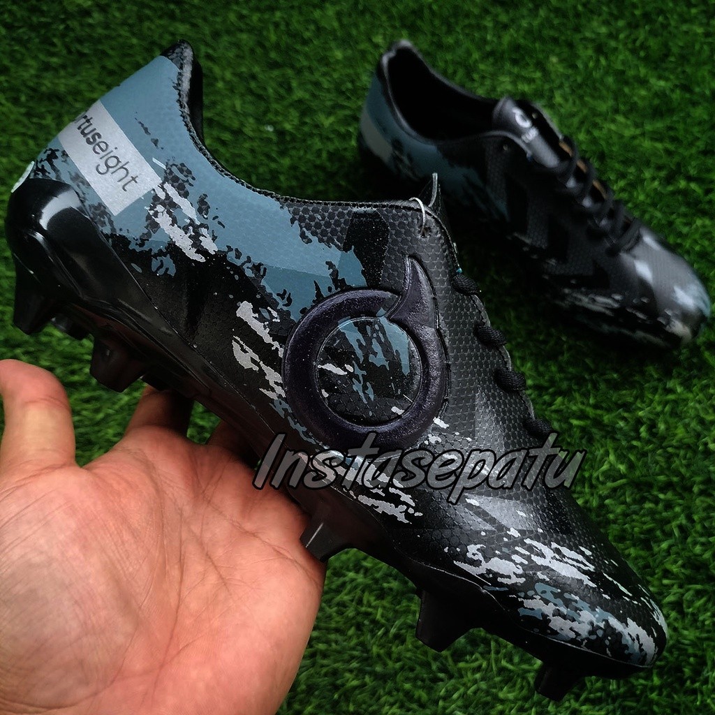 Gym Comfort Inferno black Gray blue Soccer Shoes Sport Breathable - Image 5