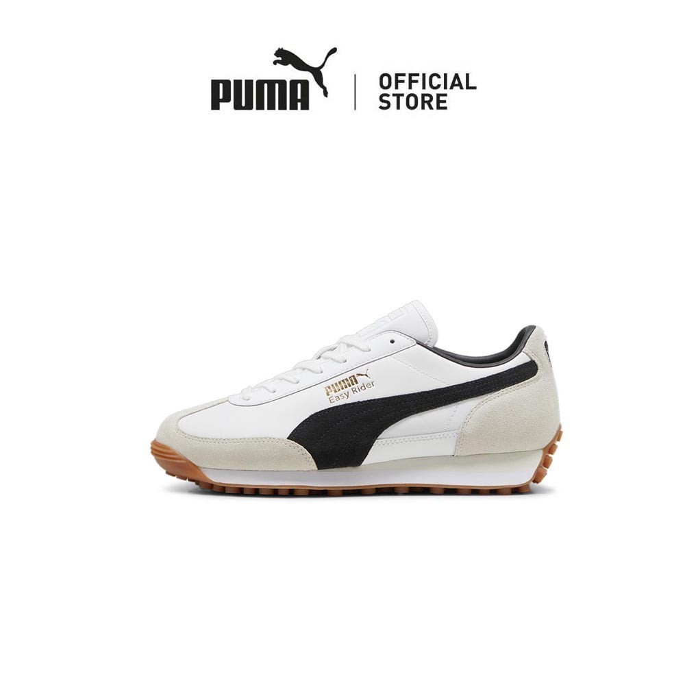 PUMA Unisex Easy Rider Mix Sneakers (White)