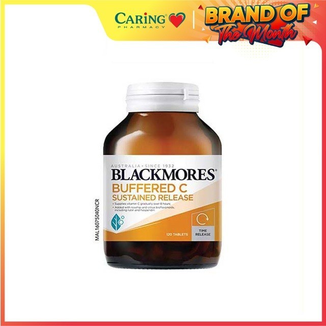 BLACKMORES BUFFERED C SUSTAINED RELEASE 120S