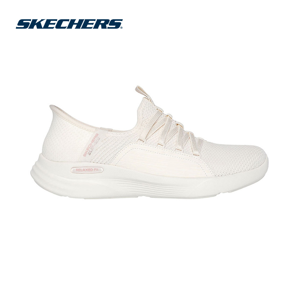 Skechers Women Slip-ins Sport Ballet Chic Casual Shoes - 150353-OFWT Air-Cooled Memory Foam Kasut Sneaker, Perempuan