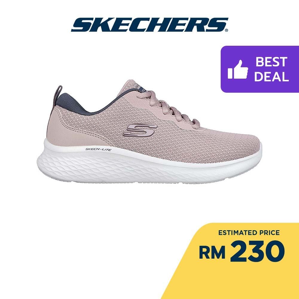 Skechers Women Sport Skech-Lite Pro Casual Shoes - 150044-MVBL Air-Cooled Memory Foam Kasut Sneaker, Perempuan