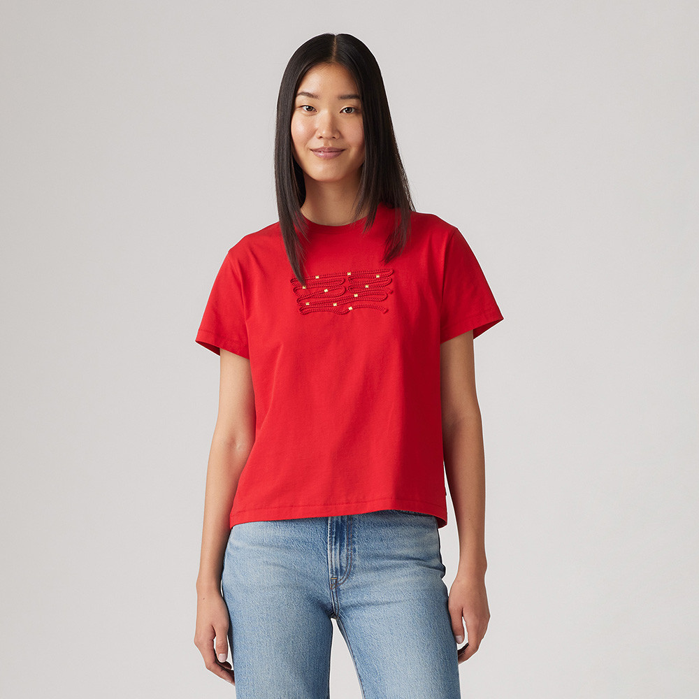 Levi's® Women's Lunar New Year Embroidered Tee 002UC-0000