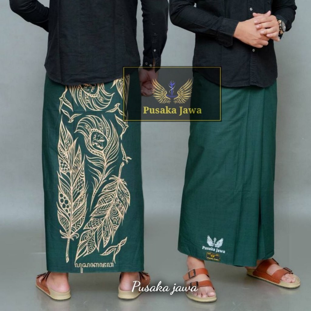 Durable Versatile Godhong Highlight Batik Sarong Pekalongan Santri Super Rayon Material - Image 3