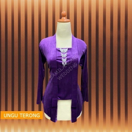 Purpose Versatile KEBAYA KUTUBARU POLOS BLUDRU TERMURAH - Image 4