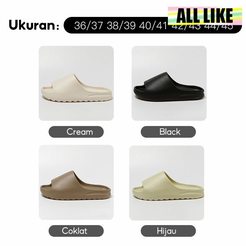 Must Versatile Selipar lelaki saiz 36-45 warna krim Reliable Premium - Image 4