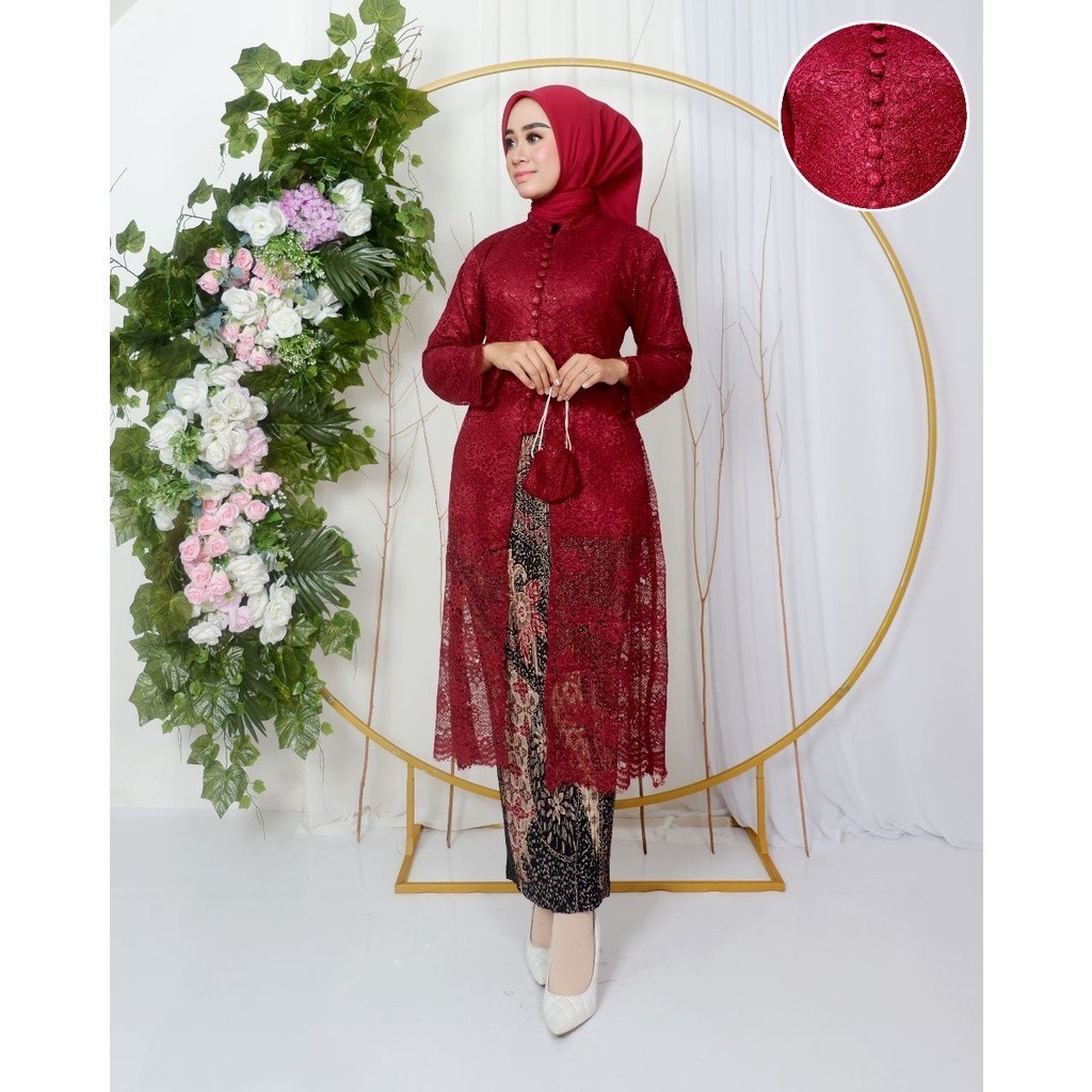 Essential Versatile Kebaya tunik brokat busui lamaran wisuda dan pernikahan Purpose Premium