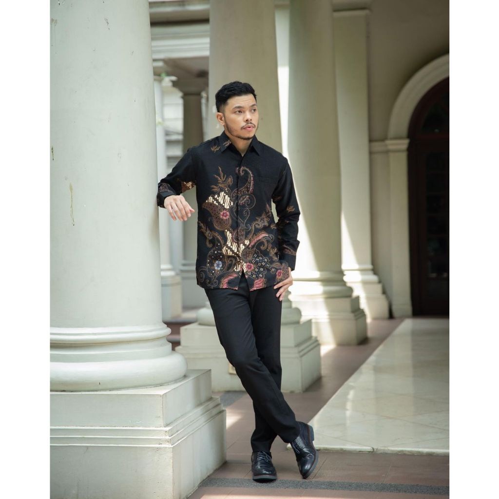 Quality Have Batik Kebaya Couple Hanna Wisuda Set Tunik Lamaran Tunangan Baju Terbaru 2023 - Image 4