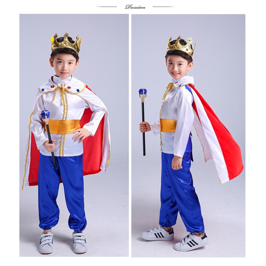 Versatile Essential Kids Boys Prince Costume Children Halloween Cosplay King Pirate Costumes Boy Fantasia European Ro... - Image 5