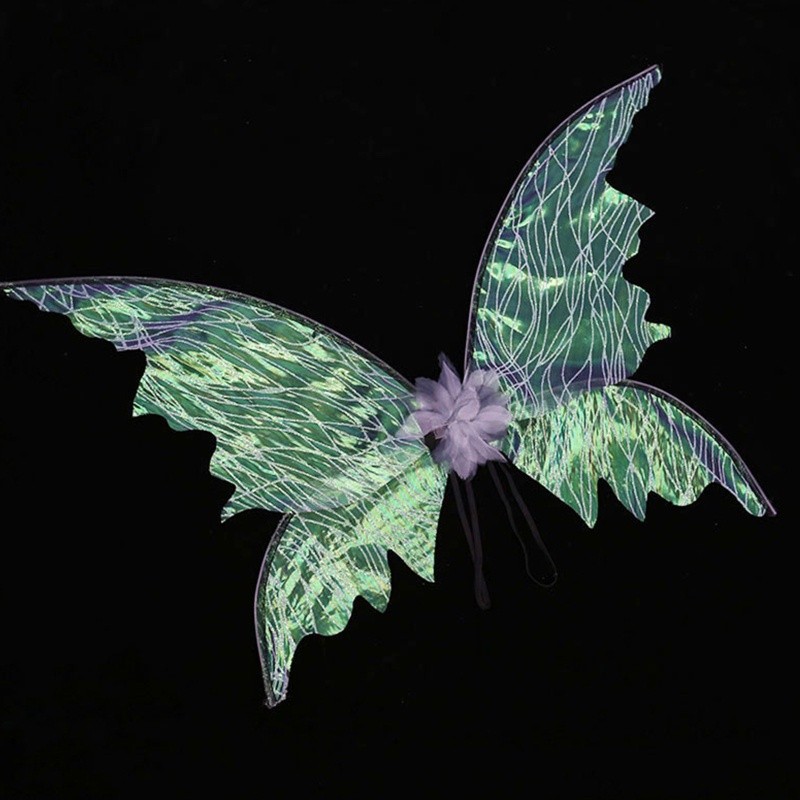 Purpose Quality royal Fairy Angel Butterfly Wing Fancy Dress Costume Kids Girls Cosplay Accessories Durable Versatile - Image 2