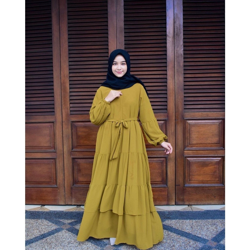 Durable Reliable Alma MAXY Gamis Brocade Babydoll LD 110 Women Friendly Have Must