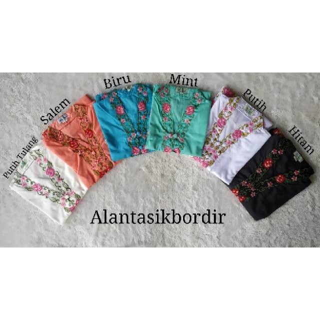 Must Premium Tille kebaya Embroidery Color modern Graduation Office Work wrana R24 R27 Reliable - Image 2