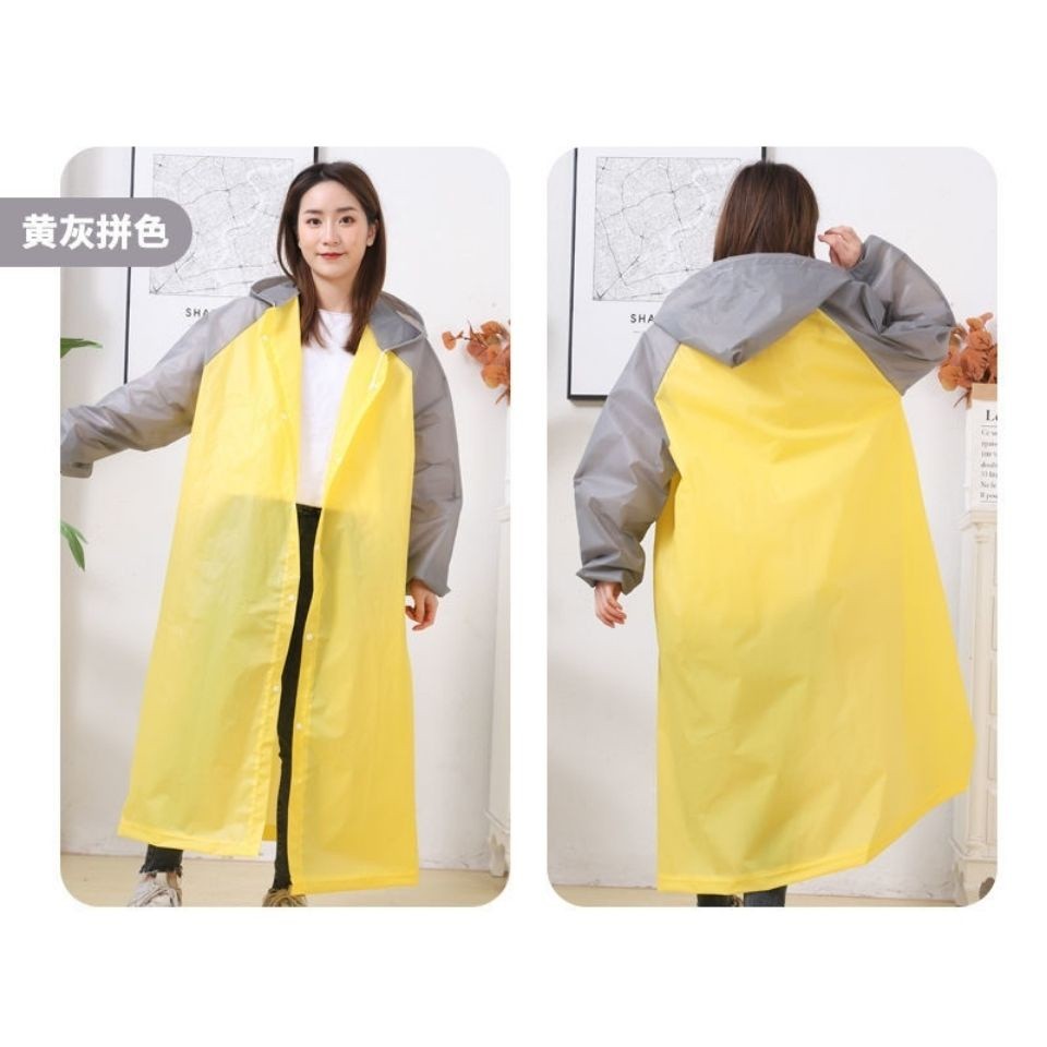 Must Premium Jas Hujan Menebal Lelaki dan Wanita Jaket Dewasa Mudah Seluruh Badan Anti-Hujan Baju Versatile - Image 2