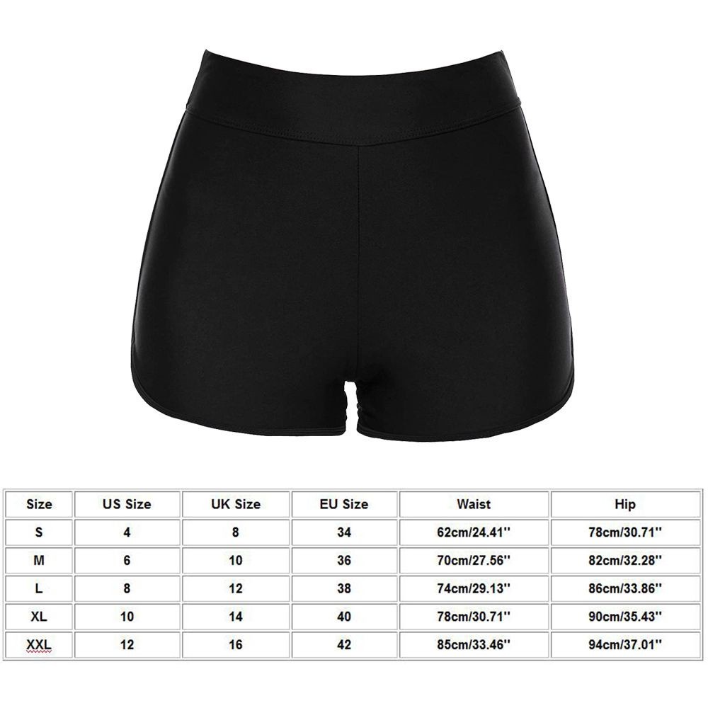 Must Purpose WATTLE Summer Swim Shorts Women Bikini Bottom High Waist Conservative suits Fashion Swimwear Trunk Tanki... - Image 5