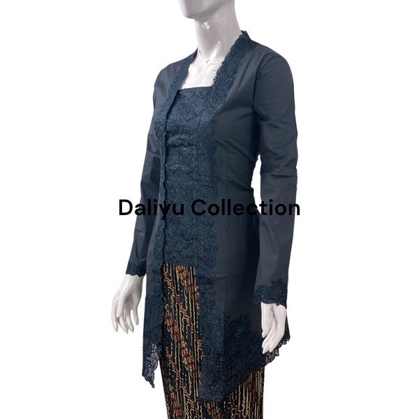 Tkss03 - Daliyu KEBAYA Tunic Embroidery SENADA Long Sleeve/KEBAYA Long/M L XL XXL | TKSS03 - Daliyu KEBAYA KUTUBARU TUNI