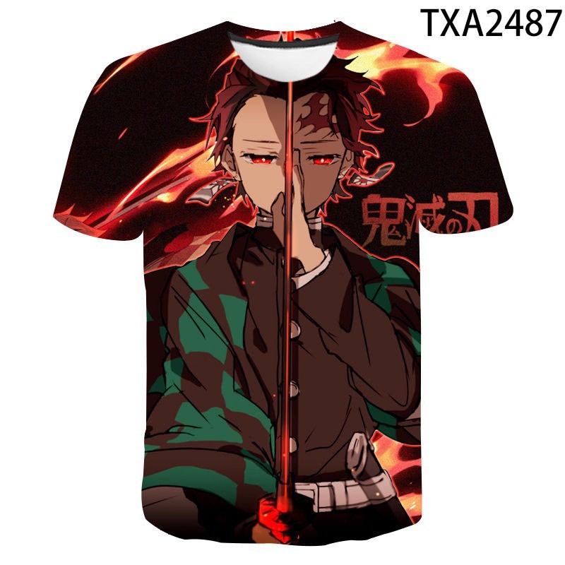 Have Quality Men's Plus Size Street Wear T-shirt Summer Clothing Anime Harajuku Fashion Top 3D Durable - Image 3