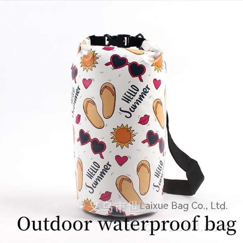 Fashion Portable Sports Outdoor Waterproof Bag Shoulder Drifting Beach Swimming Bucket Style - Image 5