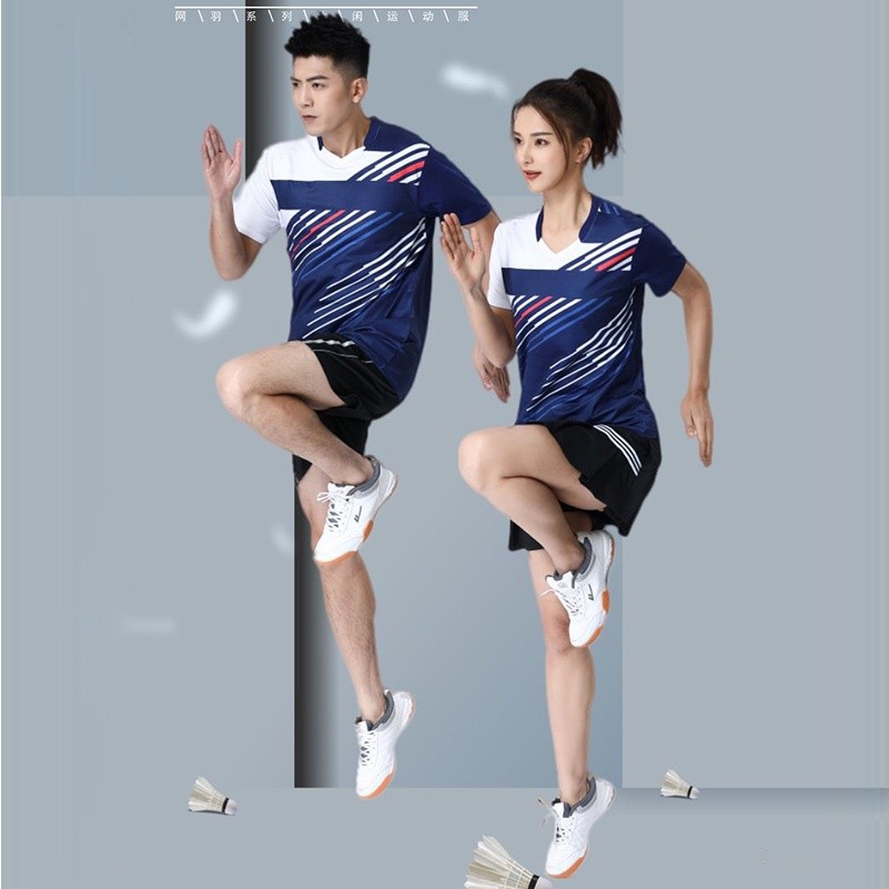 Must Multi Ready Stock Badminton Basketball Football Table Tennis Jersey Suits Contest Team Uniform Set Baju Lelaki J... - Image 3