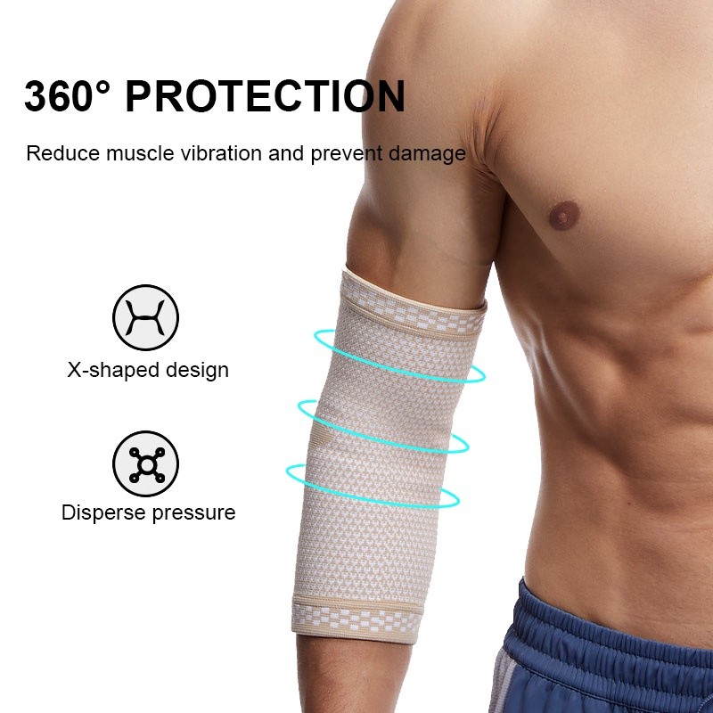 Premium Purpose 1pc Elbow Support Elastic Gym Sport Protective Pad Absorb Sweat Basketball Arm Sleeve Brace Reliable ... - Image 4
