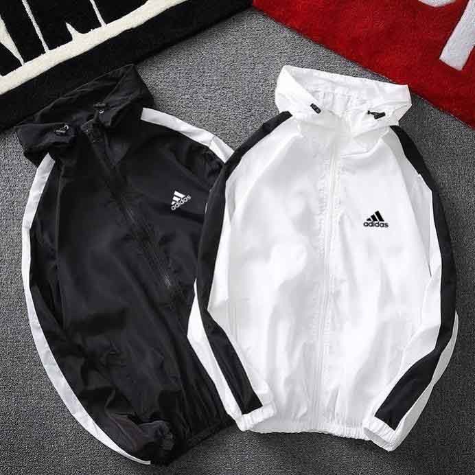 Reliable Durable Ready Stock Windbreaker Jacket Lightweight Waterproof Hoodie Outdoor Quite Dry Sunscreen Clothes Men... - Image 2