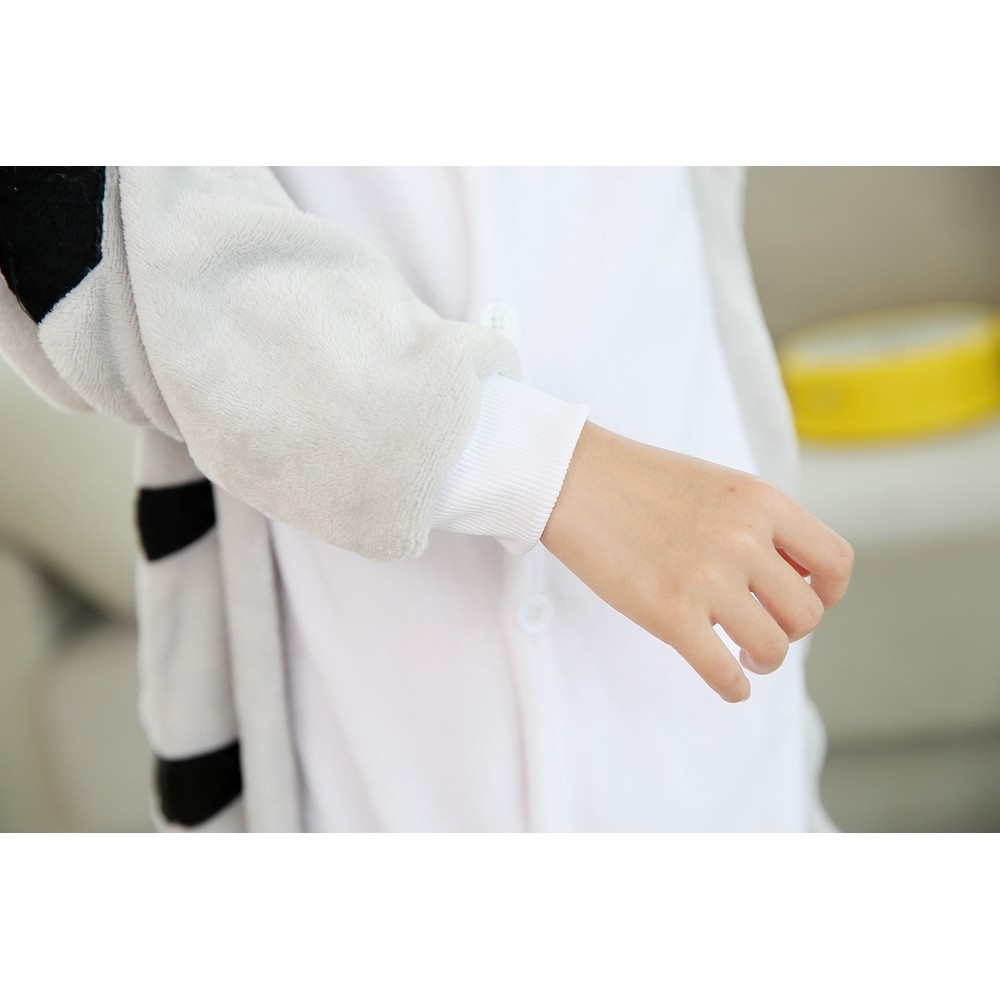 Boys Cute Kigurumi Cheese Cat Cartoon Animal Pajamas Cosplay Costume Kids OnePiece Disguise Pijama - Local