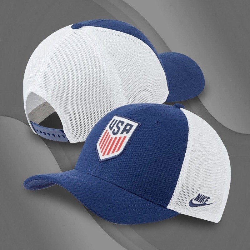 Versatile Purpose Cap 3D USA flag printed black blue white mesh - Image 4