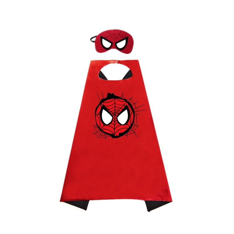 Multi Reliable Kids Superhero Fancy Boys Costume Cape Mask Birthday Halloween Cosplay Costumes Toys Must Versatile - Image 5