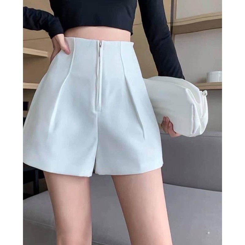 Must Premium Nice Shorts High Waistband Middle Buckle Versatile