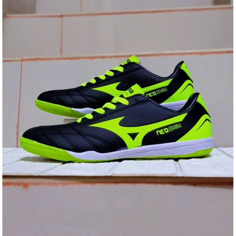 Running Breathable Unleash Your Skills Mizuno NEOSHIN Futsal Shoes Perfect & Football Enthusiasts! Gym - Image 2
