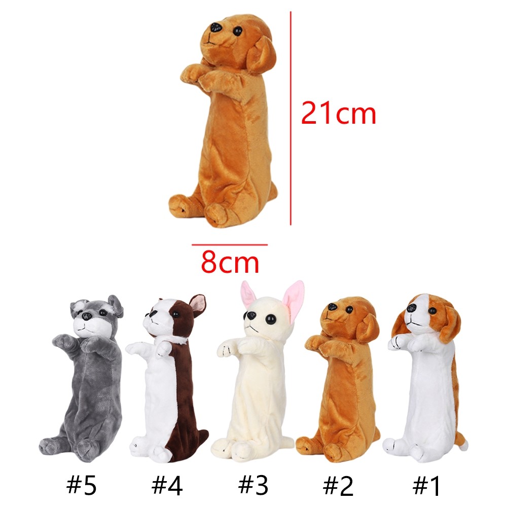 Daily Casual SUER 1PC Doll Kawaii Coin Purse Handbags Student Stationery Plush Pencil Case - Image 3