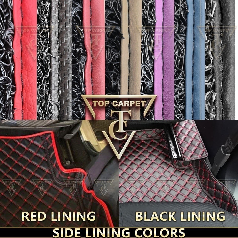 Top Carpet SIDE LINING COLOR WARNA PEMBALUT TEPI - CUSTOMIZE YOUR CARPET SIDE COLOUR FOR ENHANCE VISUAL
