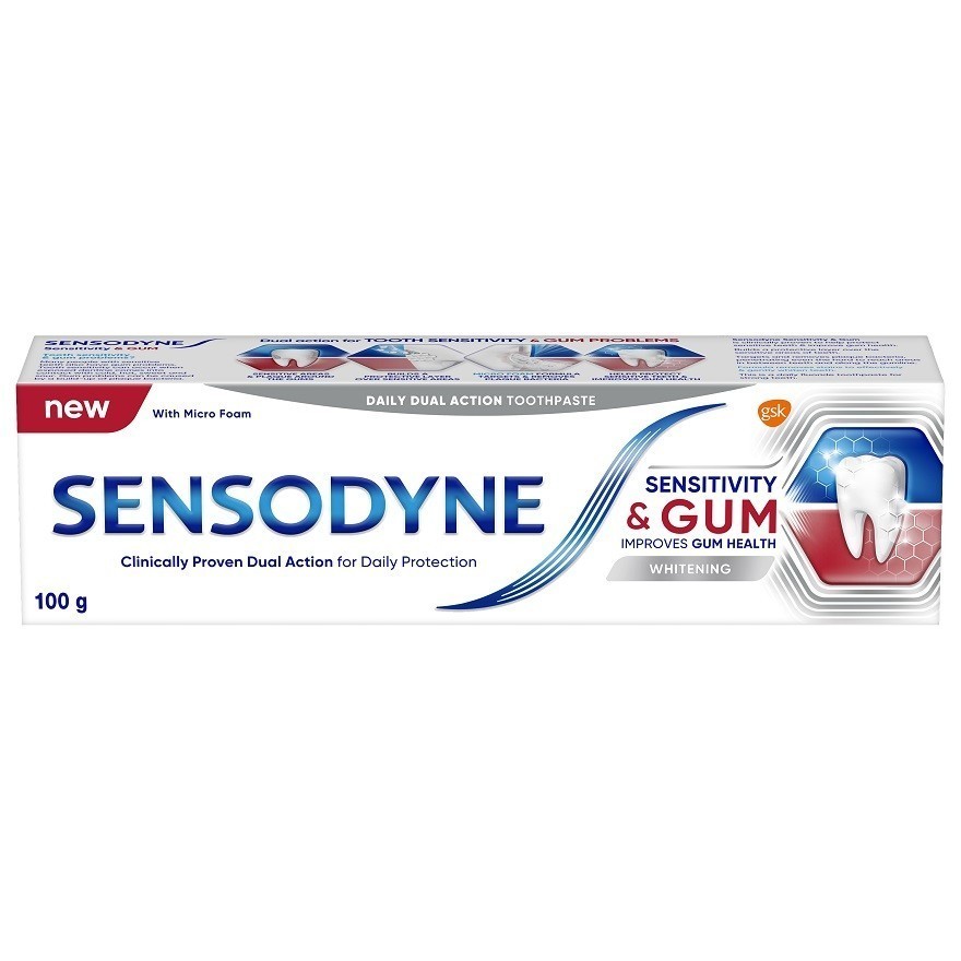 SENSODYNE Sensitivity & Gum Whitening Toothpaste 100g