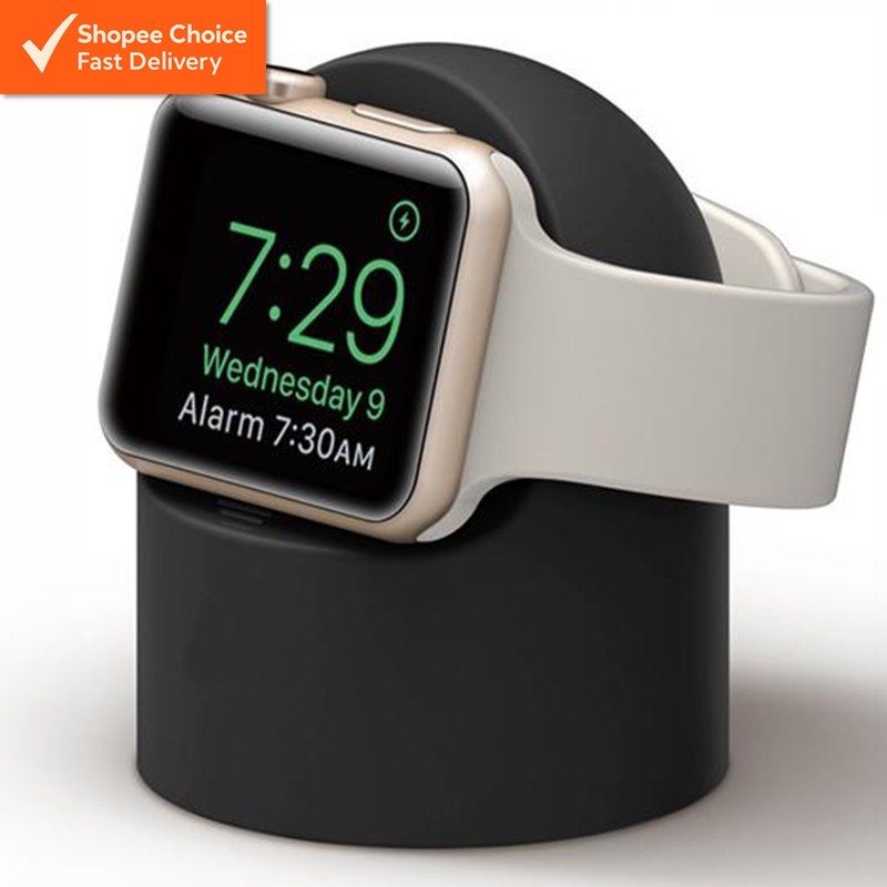 Silicone Charging Stand for Smartwatch | Dock Holder & Base for Wearable Devices