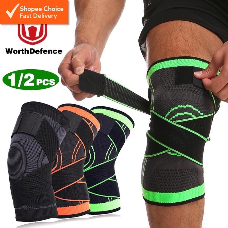 FlexGuard 3D Knee Brace Protector for Men & Women - Pressurization Support Knee Pad for Sports & Fitness Activities