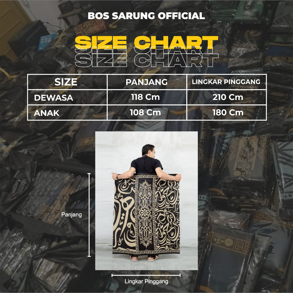 Durable Versatile Godhong Highlight Batik Sarong Pekalongan Santri Super Rayon Material - Image 4