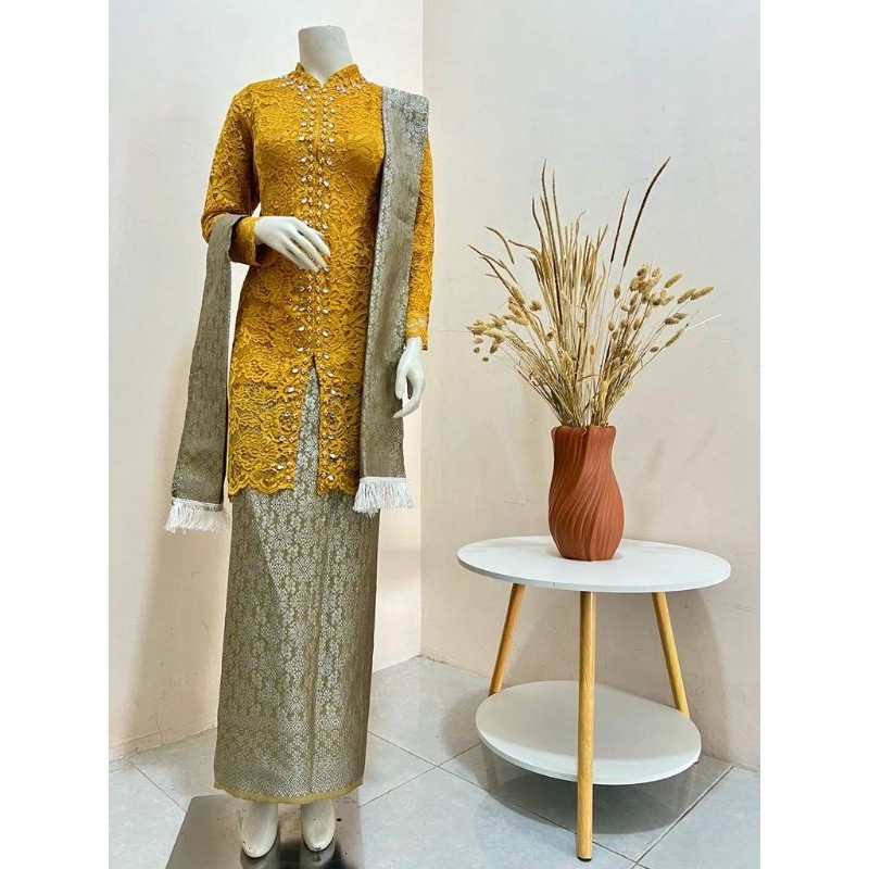 Have Must Luxury Complete KEBAYA SET/Sequin Tille SET/ SONGKET MODERN Beautiful Elegant Purpose - Image 3