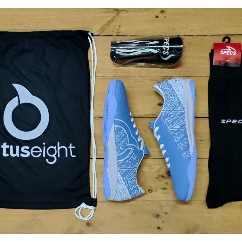 Have Quality Sepatu Futsal Ortuseight Pria Paket komplit 1set (4pcs) Bonus Tas Serut Kaoskaki Panjang & Shin guard Sp... - Image 2