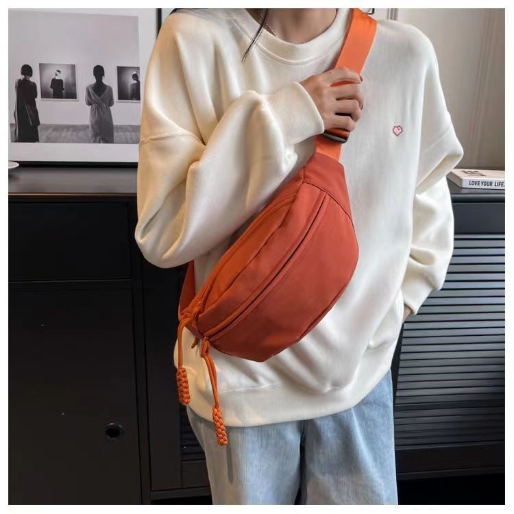 Chic Accessory Black Men Waist Pouch Chest Pack Water-resistant Outdoor Sports Crossbody Casual Travel UNISEX Shoulde... - Image 5