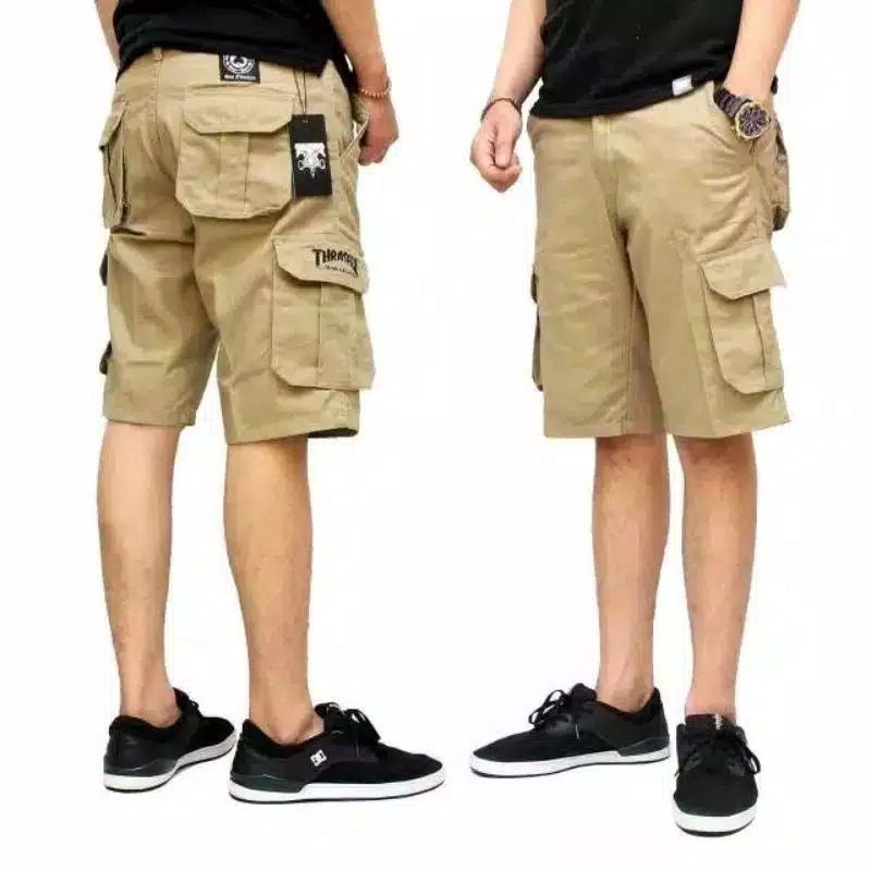 Durable Quality size (27‐-38)Celana pendek cargo kimpol chino termura yg terlaris JUMBO 27--38 Celana ung PD y1 Mul... - Image 3