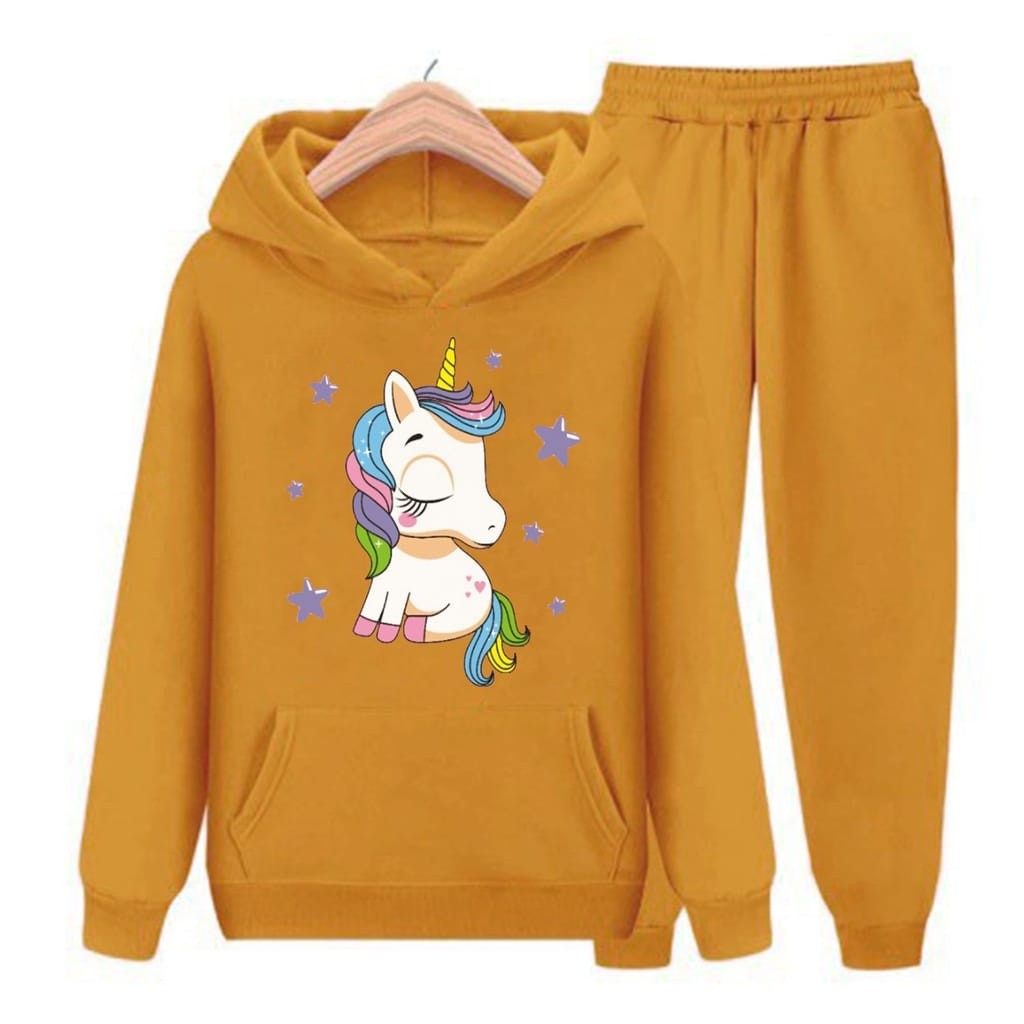 Sweater Kids Suit Hoodie Sweater UNICORN DREAM/Pony 02/one set/Sweater+Pants