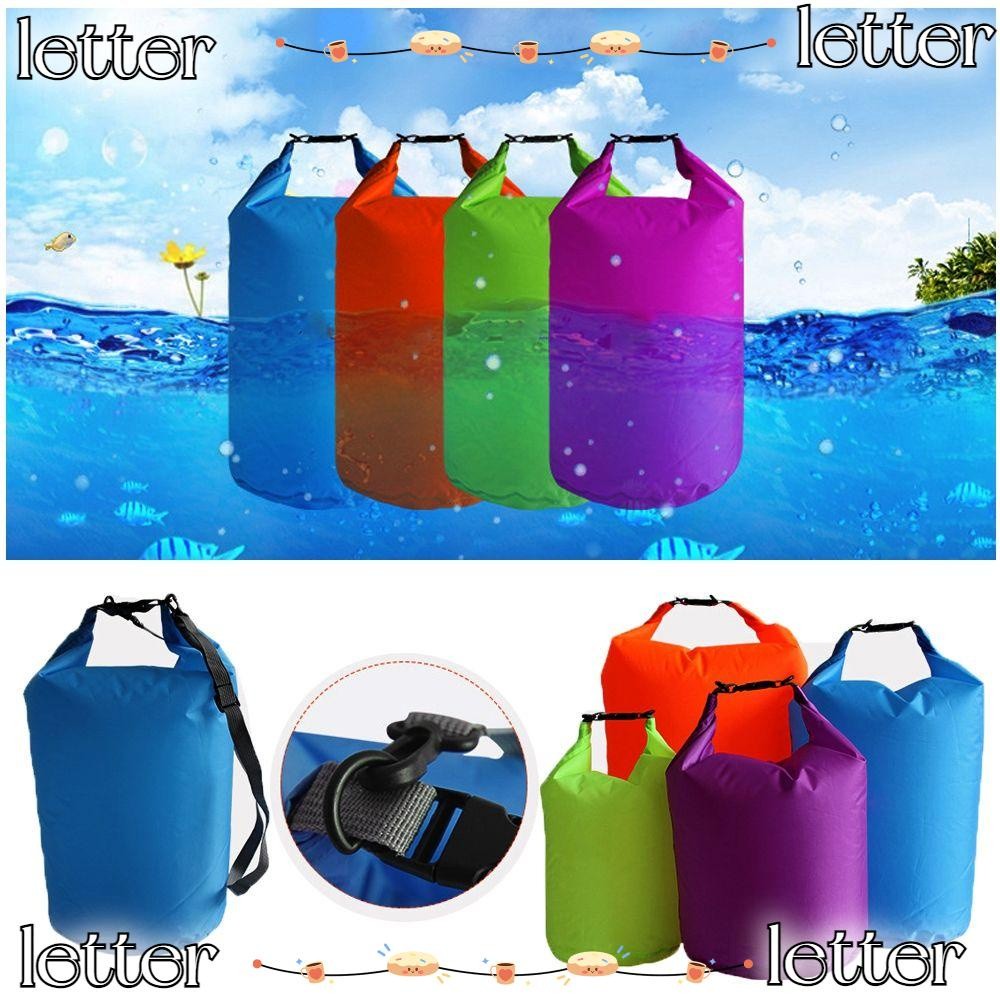 Accessory Style LETTER 4 Colors Dry Bag Pack Trekking Floating Waterproof Bags Swimming Rafting Sack Water Resistance... - Image 3