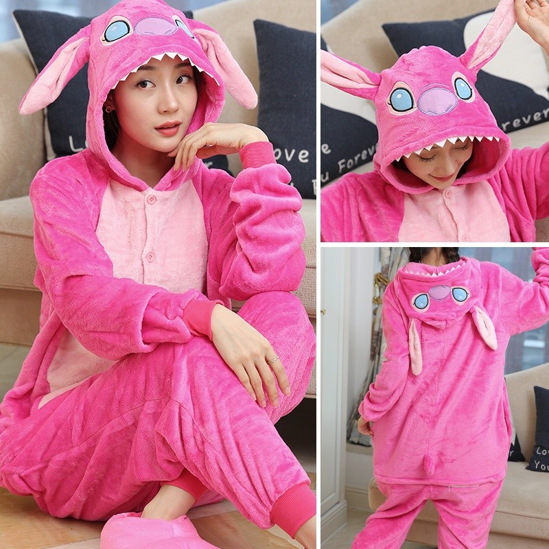Essential Must Kigurumi Dinosaur Pikachu Onesies Kids Children Flannel Pajamas Jumpsuits Women Men Sleepwear Onepiece... - Image 3