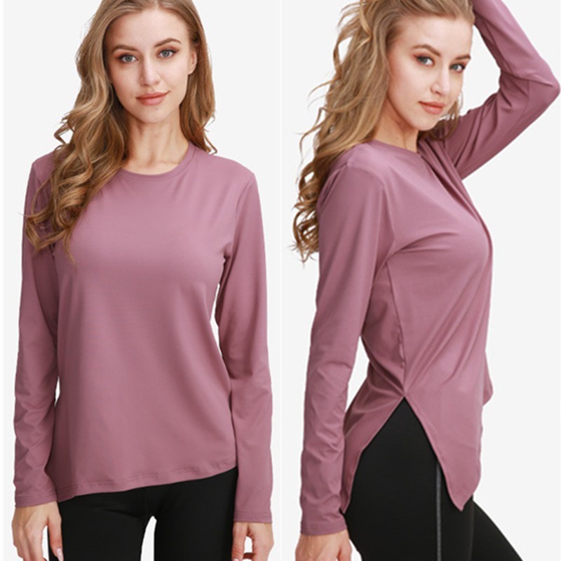 Purpose Reliable Women Sports Fitness Shirts Long Sleeves Yoga T-Shirts Training Workout sweatshirts Running Sportswear - Image 2