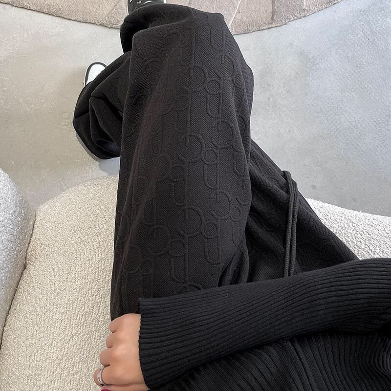 Have Multi Wide-Leg Pants Women's Large Size Loose High Waist Casual Straight Lengthened Floor Quality - Image 4