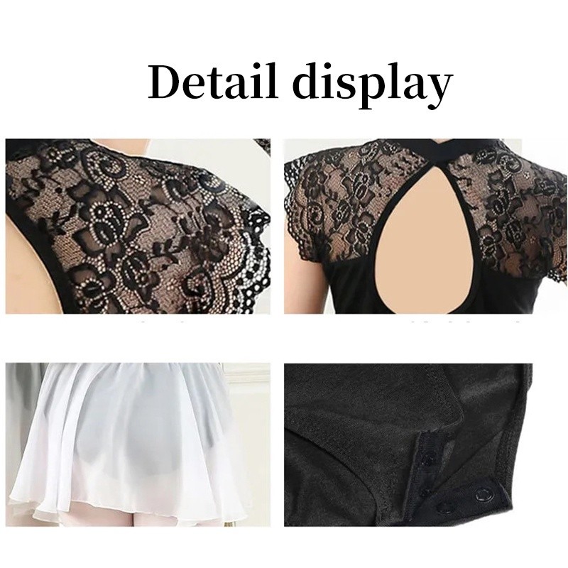 Premium Have Girls Dance Dresses Summer Ballet Tights Gymnastics Two-Piece Skirt女孩舞蹈连衣裙 夏季芭蕾舞... - Image 5