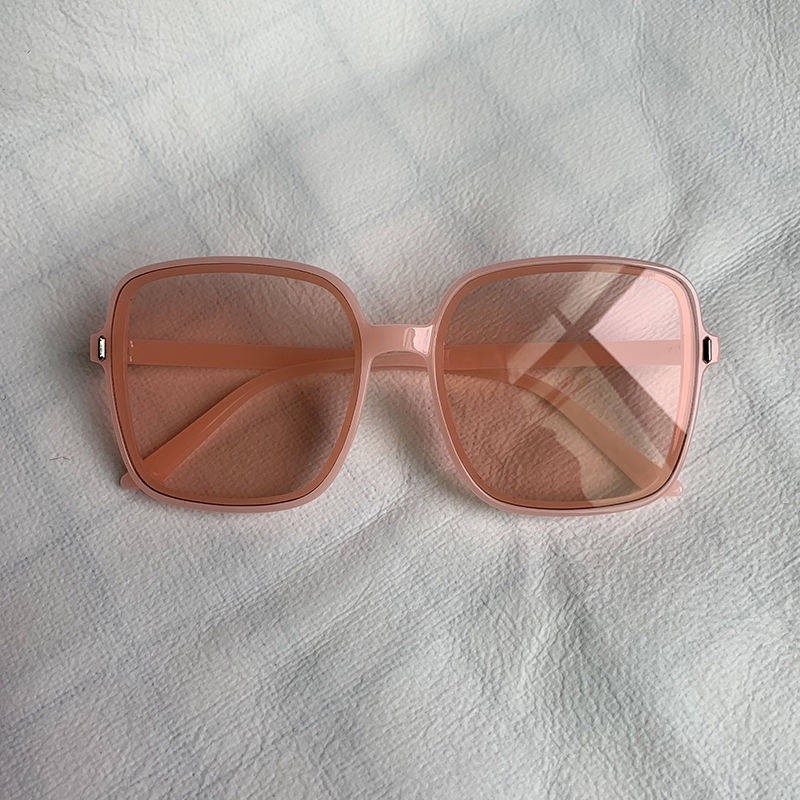 Essential Durable [] spek mata viral cermin glasses Bingkai wajah besar hitam langsing wanita uvs Purpose - Image 5